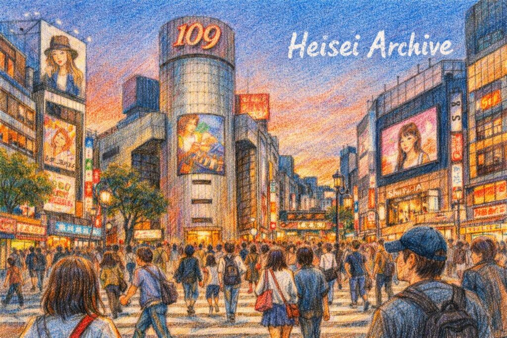 渋谷109イメージイラスト